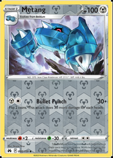 Metang 090/159, Crown Zenith, Reverse Holo finish, representative matte composite