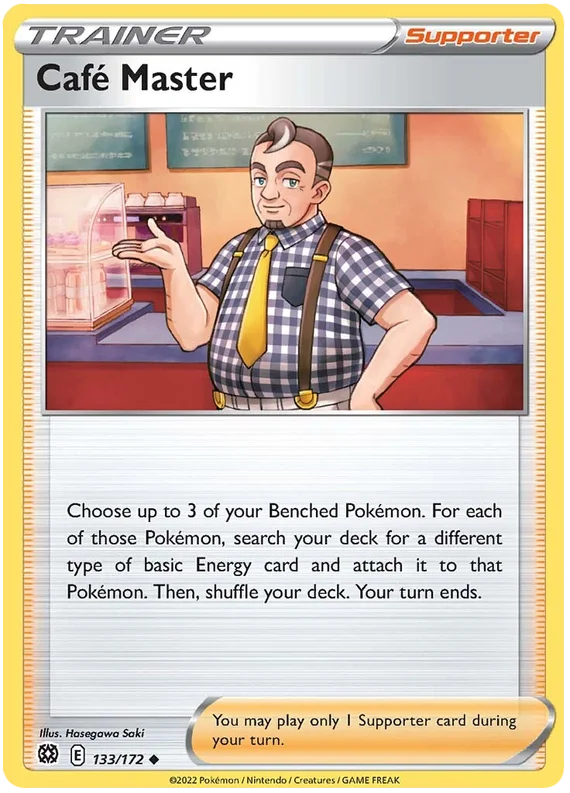 Café Master Brilliant Stars Pokemon Card Singles 133/172