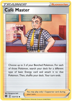 Café Master Brilliant Stars Pokemon Card Singles 133/172