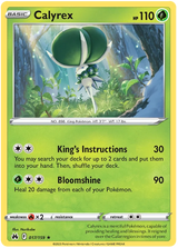 Calyrex Crown Zenith Pokemon Card Single