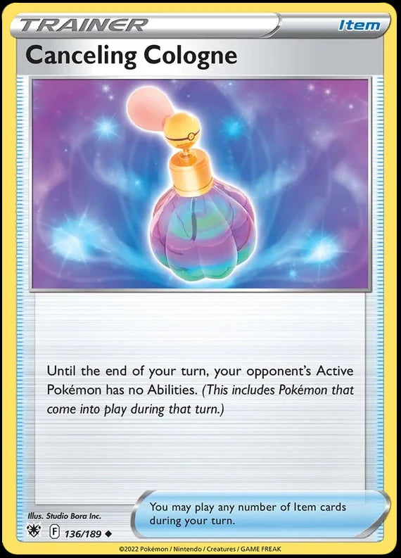 Canceling Cologne Astral Radiance Pokemon Card Singles 136/189