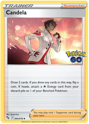 Candela Pokemon GO Card Singles 065/078