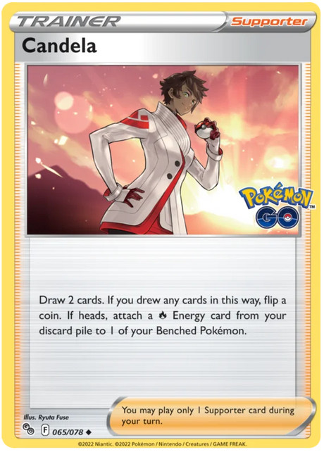Candela Pokemon GO Card Singles 065/078
