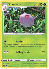 Cascoon Lost Origin Pokemon Single Card 009/196