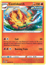 Centiskorch Fusion Strike Pokemon Card Singles 048/264