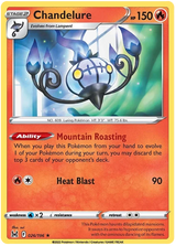 Chandelure Lost Origin Pokemon Single Card 026/196