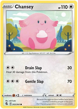 Chansey Fusion Strike Pokemon Card Singles 202/264