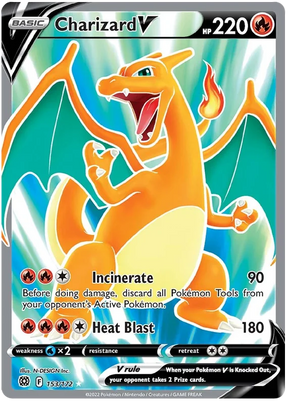 Charizard V Brilliant Stars Pokemon Card Singles 153/172
