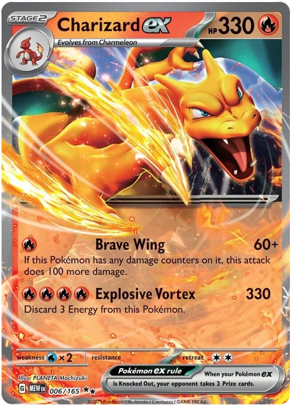 Charizard ex 151 Single Pokemon Card