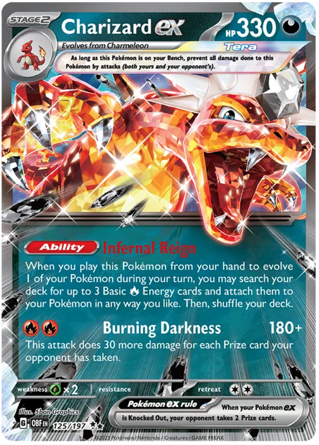 Charizard ex Obsidian Flames Single Pokemon Card
