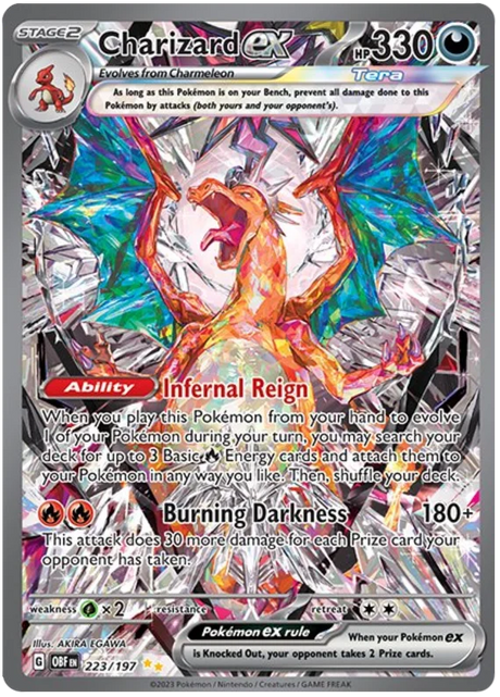 Charizard ex Special Illustration Rare Obsidian Flames Single Pokemon Card