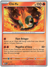 Chi-Yu Paradox Rift Single Pokemon Card 029/182