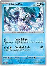 Chien-Pao Paradox Rift Single Pokemon Card 057/182