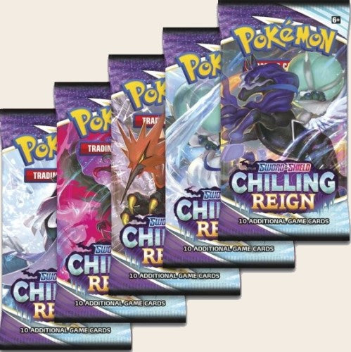 Pokemon Chilling Reign Booster Packs