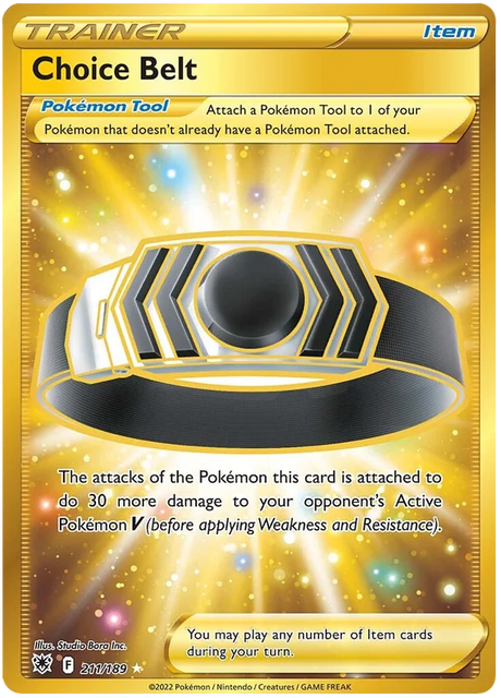 Choice Belt Astral Radiance Pokemon Card Singles 211/189
