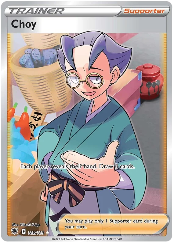 Choy Astral Radiance Pokemon Card Singles 182/189