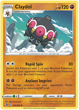 Claydol Fusion Strike Pokemon Card Singles 145/264