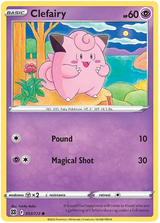 Clefairy Brilliant Stars Pokemon Card Singles 053/172