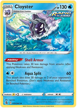 Cloyster Fusion Strike Pokemon Card Singles 051/264