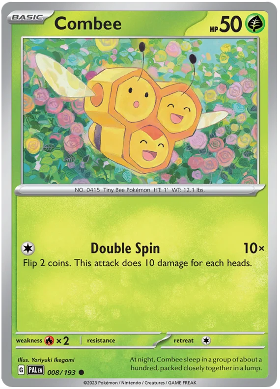 Combee Paldea Evolved Single Pokemon Card