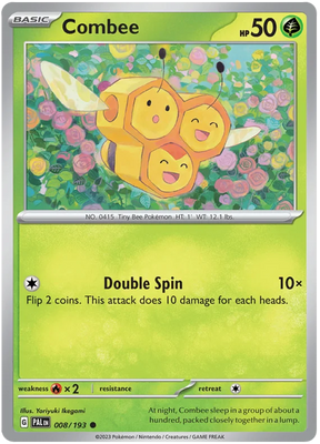 Combee Paldea Evolved Single Pokemon Card