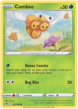 Combee Astral Radiance Pokemon Card Singles 011/189