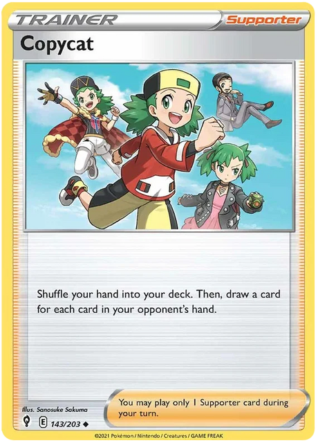 Copycat 143/203 - Pokemon TCG Evolving Skies card