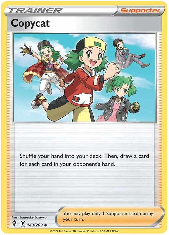 Copycat 143/203 - Pokemon TCG Evolving Skies card