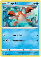 Corphish Crown Zenith Pokemon Card Single