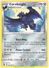Corviknight Fusion Strike Pokemon Card Singles 190/264