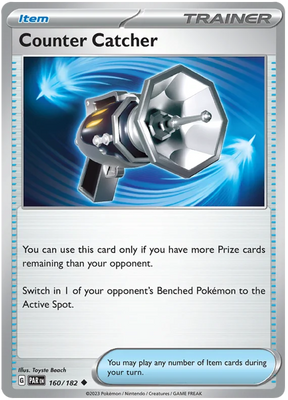 Counter Catcher Paradox Rift Single Pokemon Card 160/182
