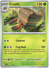 Crustle Paradox Rift Single Pokemon Card 007/182