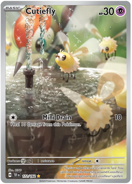 Cutiefly Temporal Forces Pokemon Single 172/162