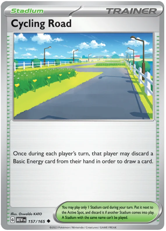 Cycling Road 151 Single Pokemon Card