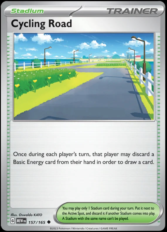 Cycling Road 151 Single Pokemon Card