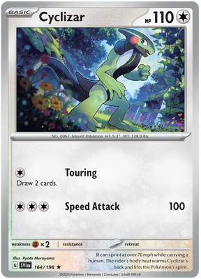 Cyclizar 164 Scarlet & Violet Base Set Pokemon Card Single
