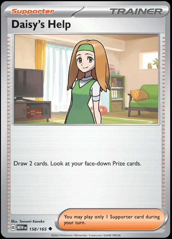 Daisy's Help 151 Single Pokemon Card