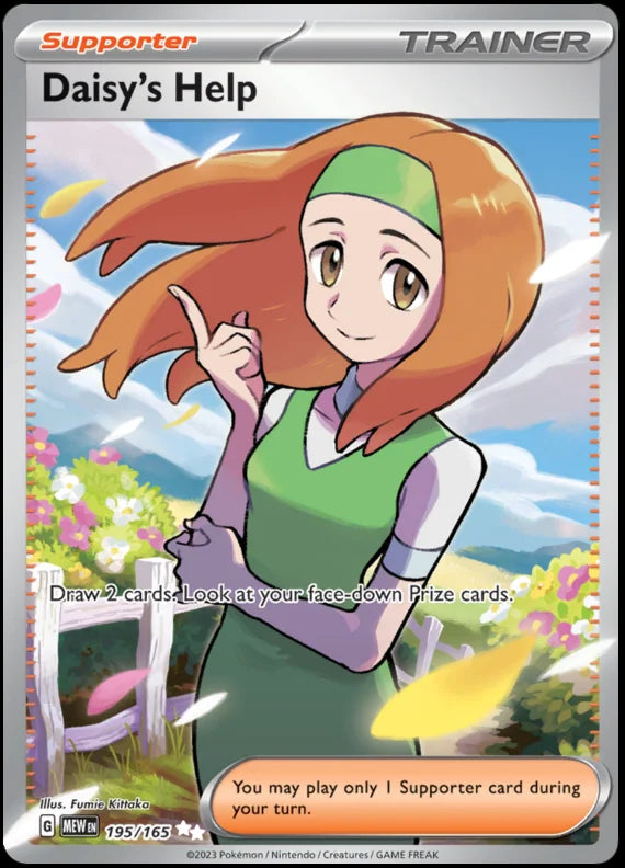 Daisy's Help Full Art 151 Single Pokemon Card