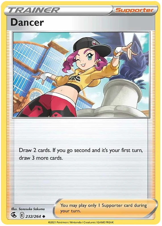 Dancer Fusion Strike Pokemon Card Singles 232/264