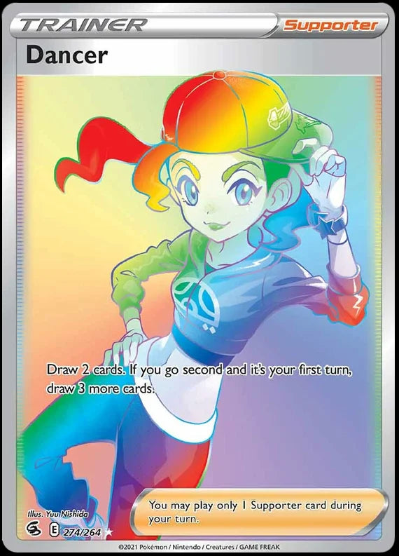 Dancer Fusion Strike Pokemon Card Singles 274/264