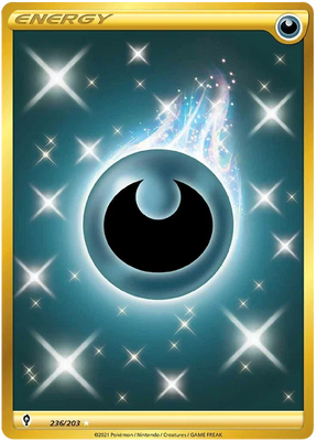 Darkness Energy (Secret) 236/203 - Pokemon TCG Evolving Skies card