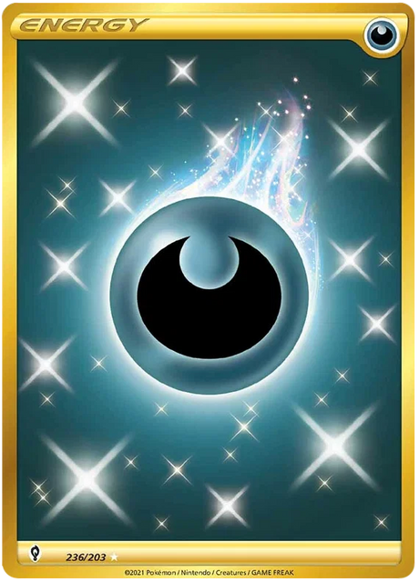 Darkness Energy (Secret) 236/203 - Pokemon TCG Evolving Skies card