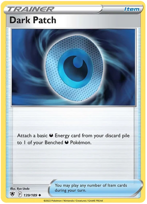 Dark Patch Astral Radiance Pokemon Card Singles 139/189