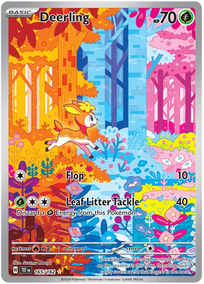 Deerling Temporal Forces Pokemon Single 165/162