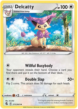 Delcatty Fusion Strike Pokemon Card Singles 211/264