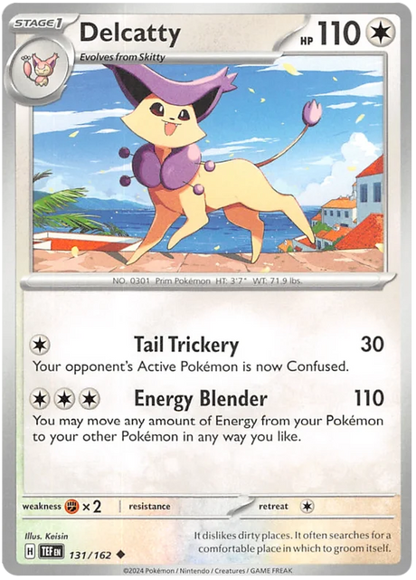 Delcatty Temporal Forces Pokemon Single 131/162