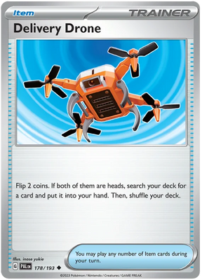Delivery Drone Paldea Evolved Single Pokemon Card