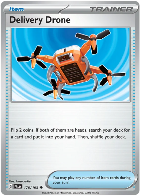 Delivery Drone Paldea Evolved Single Pokemon Card