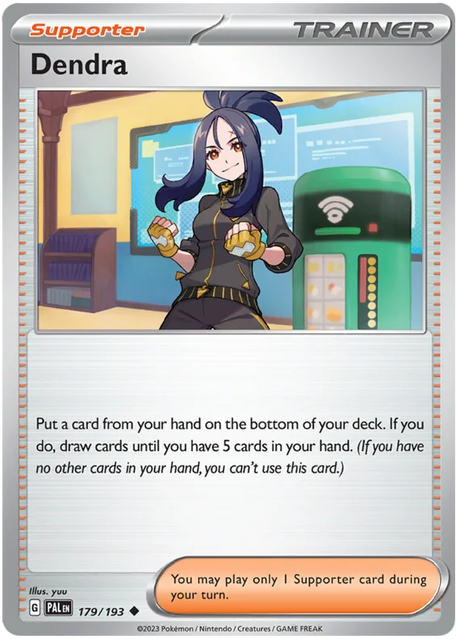 Dendra Paldea Evolved Single Pokemon Card