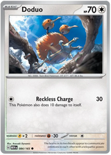 Doduo 151 Single Pokemon Card